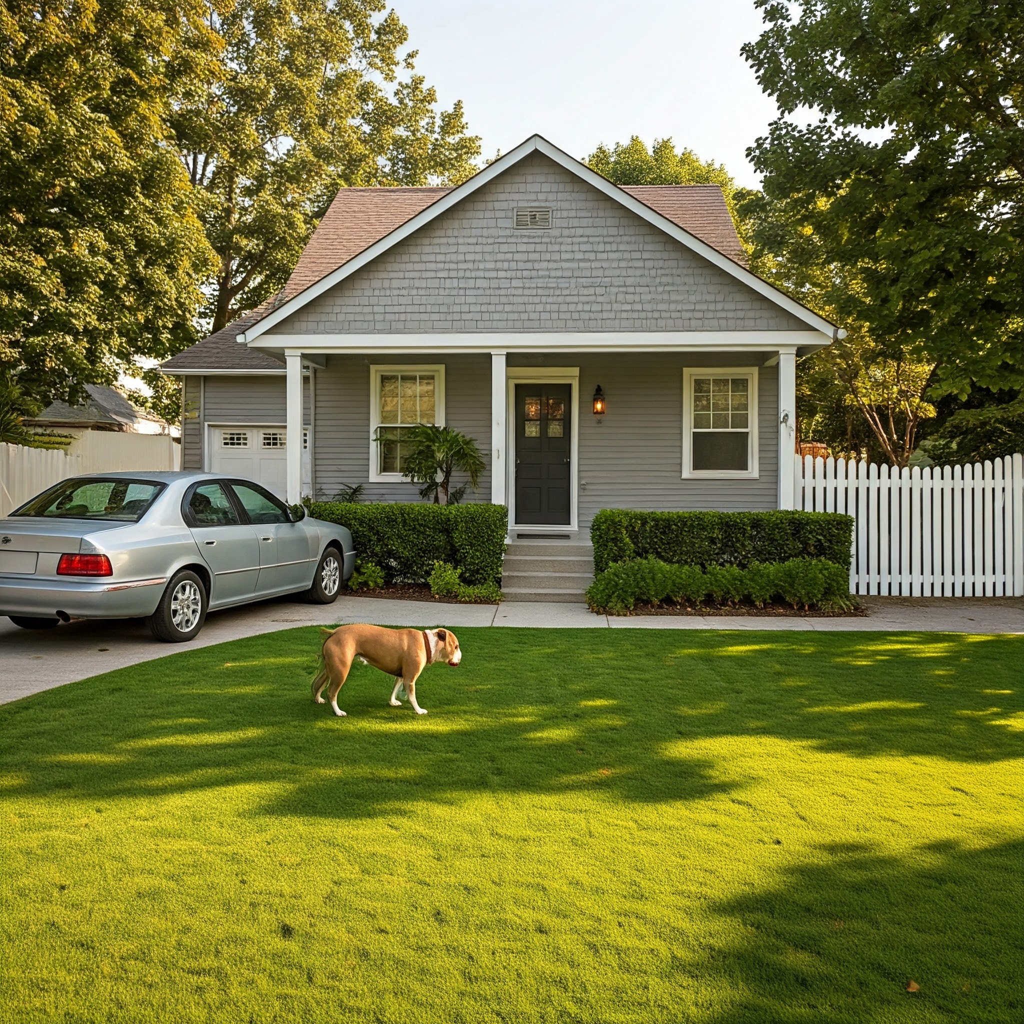 A middle class, unassuming home, courtesy of Gemini