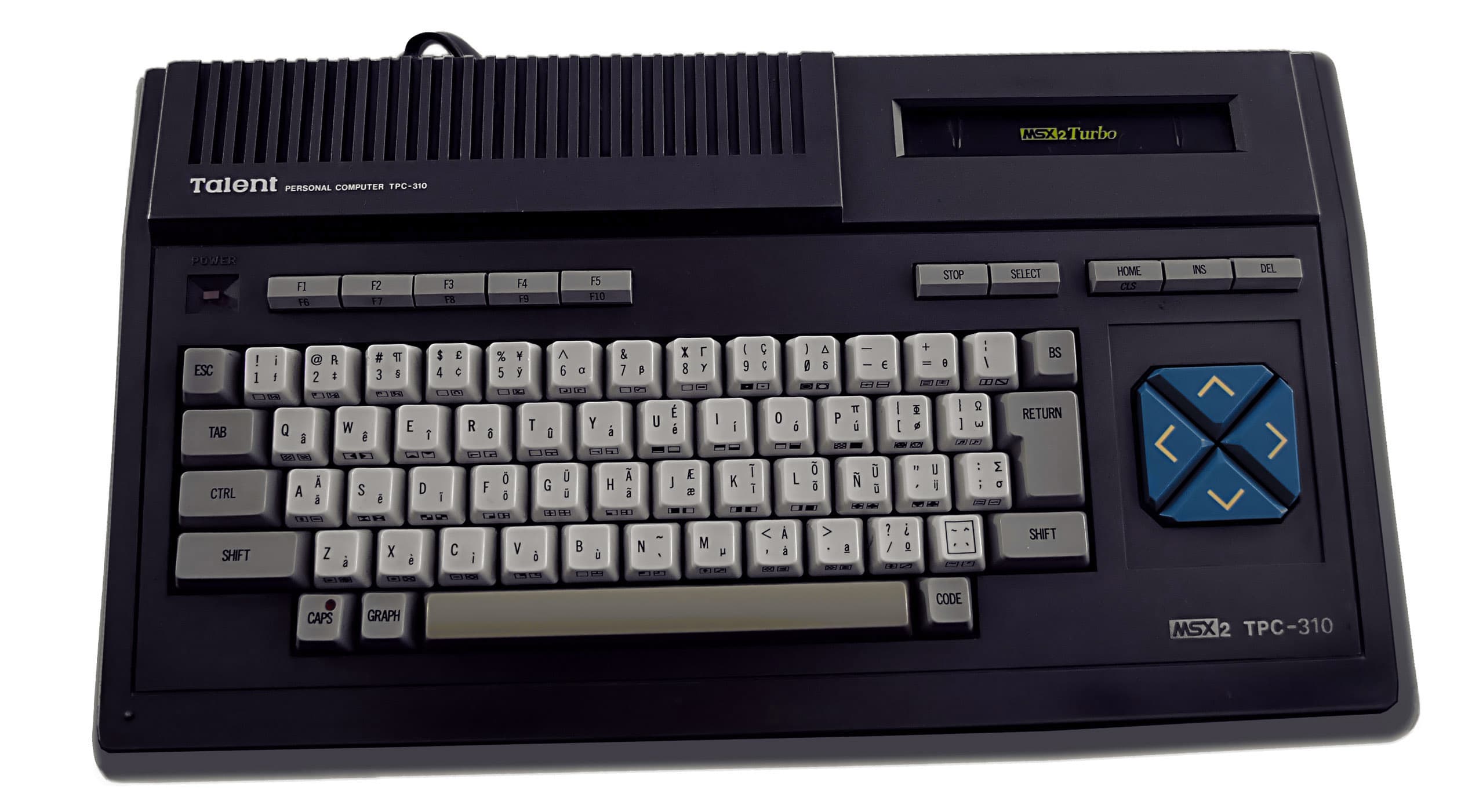 A picture of a Talent TPC-310 MSX Computer, courtesy of msx.com